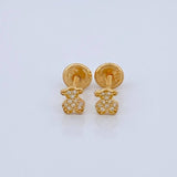 Topos Oso TS 0.65gr / Oro Amarillo 18K %