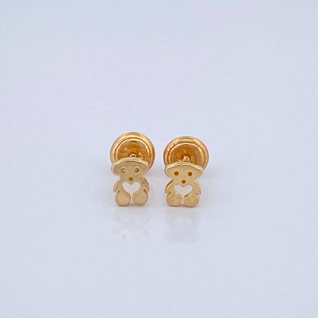 Topos Oso TS 0.9gr / Oro Amarillo 18K %