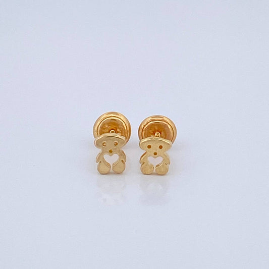 Topos Oso TS 0.9gr / Oro Amarillo 18K %