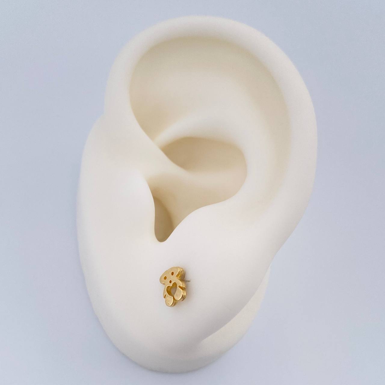 Topos Oso TS 0.9gr / Oro Amarillo 18K %