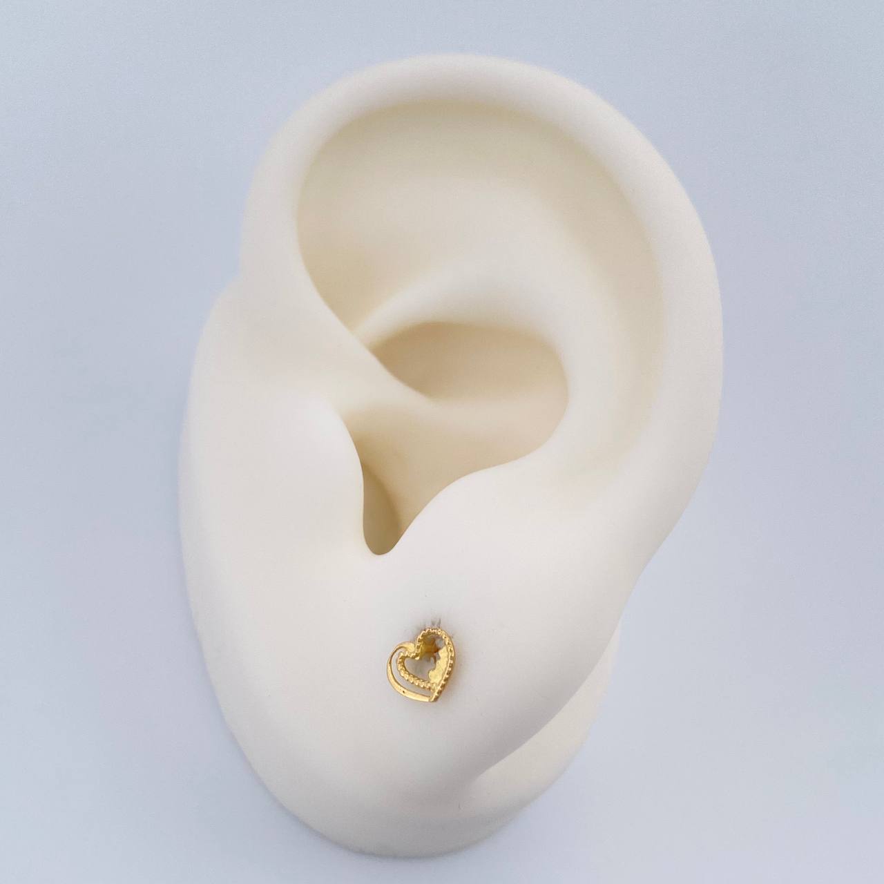 Topos Corazon 0.5gr / Oro Amarillo 18K %