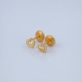 Topos Corazon 0.5gr / Oro Amarillo 18K %