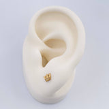 Topos Corona 0.65gr / Oro Amarillo 18K %