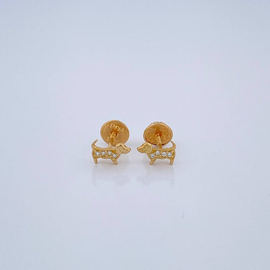 Topos Perro 0.7gr / Oro Amarillo 18K %