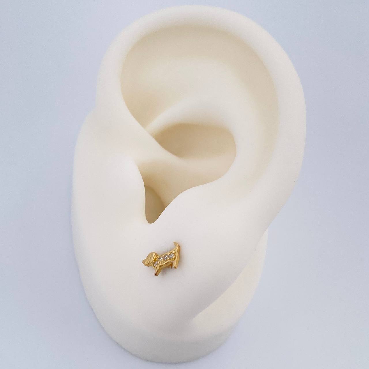 Topos Perro 0.7gr / Oro Amarillo 18K %