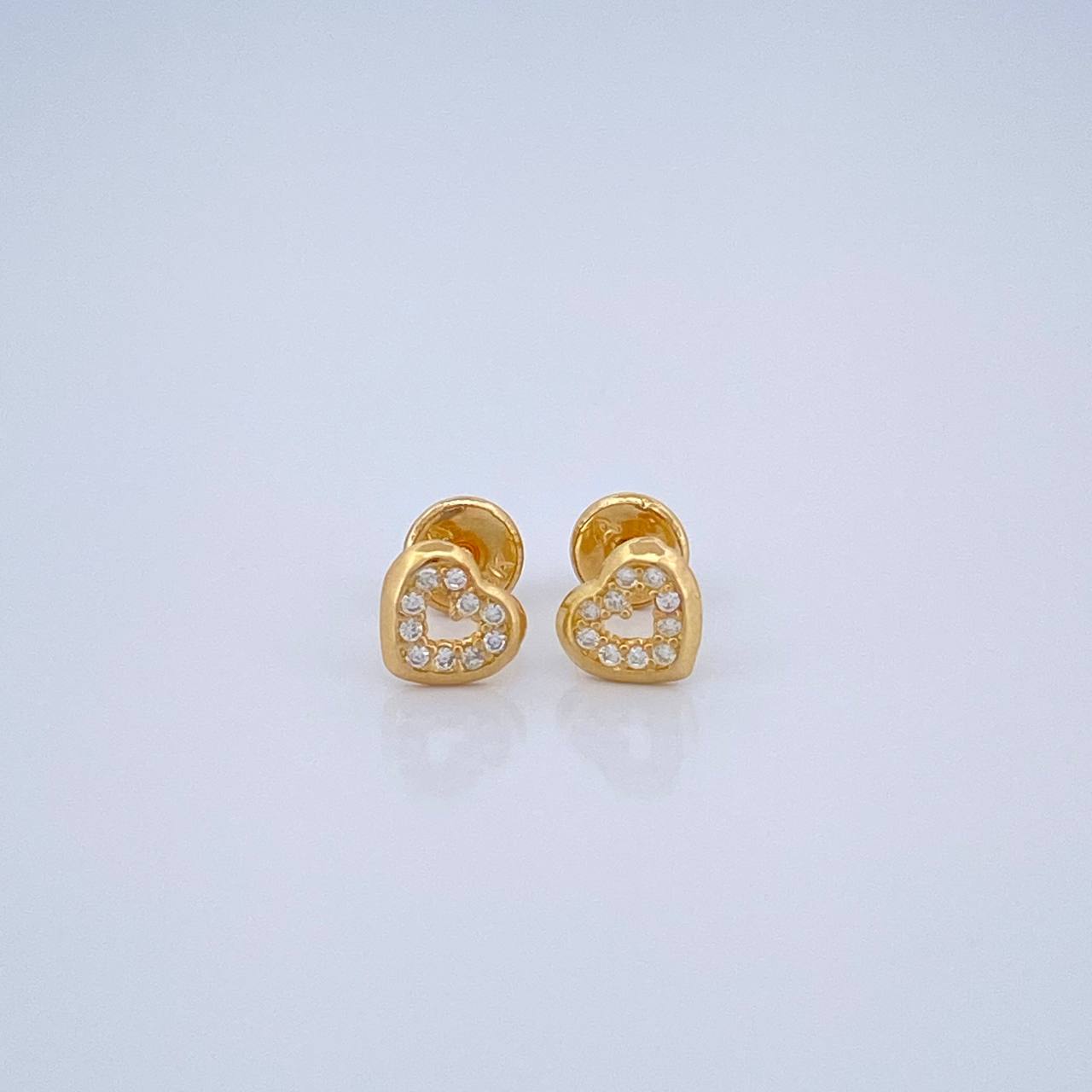 Topos Corazon 0.9gr / Oro Amarillo 18K %