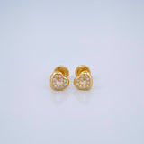 Topos Corazon 0.9gr / Oro Amarillo 18K %