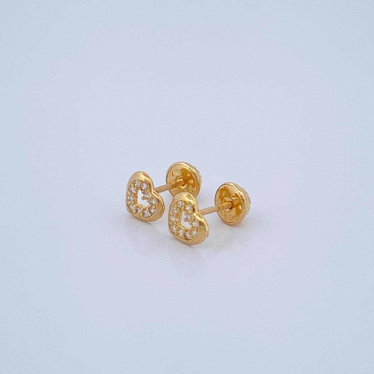 Topos Corazon 0.9gr / Oro Amarillo 18K %