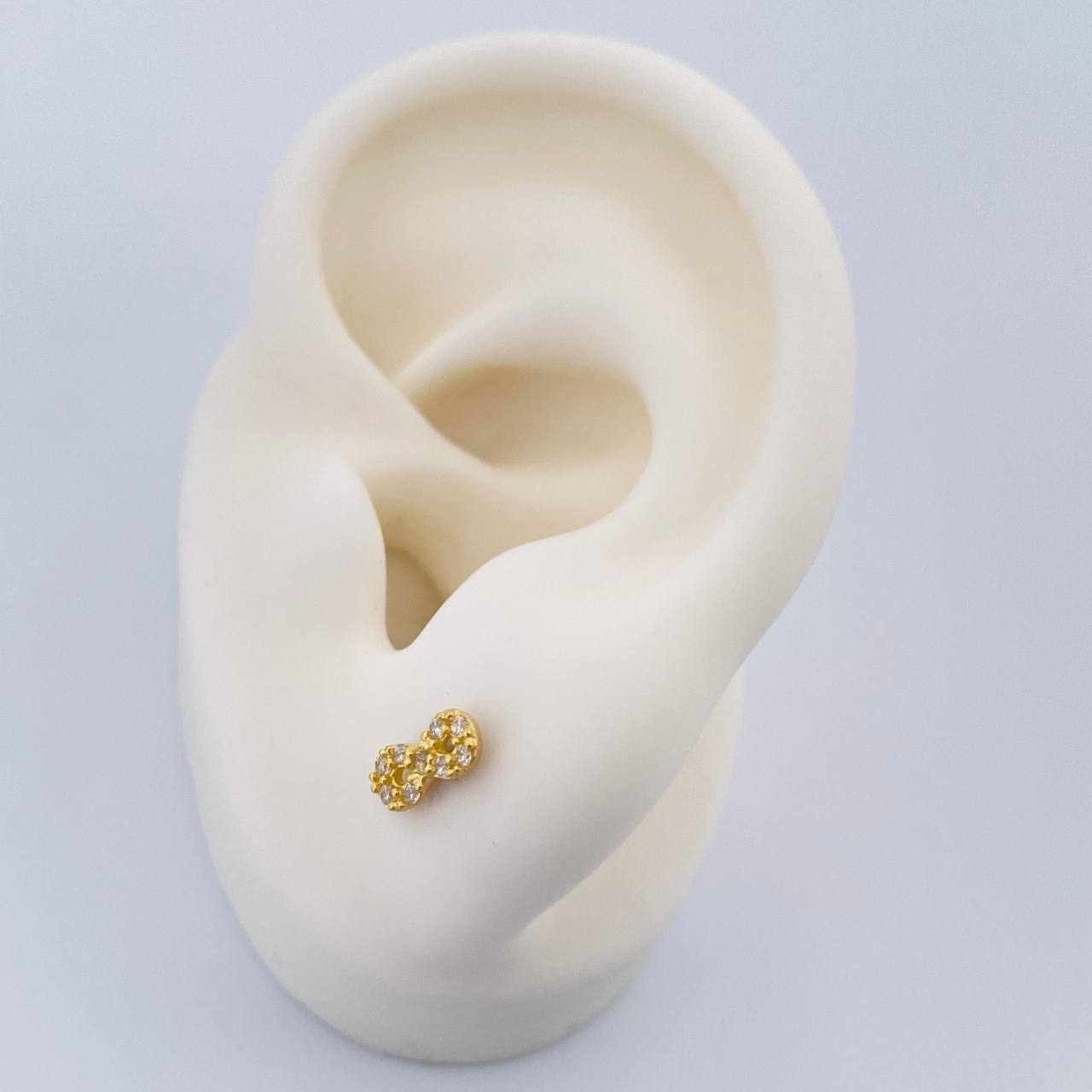 Topos Infinito 0.85gr / Oro Amarillo 18K %