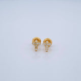 Topos Cruz 0.75gr / Oro Amarillo 18K %
