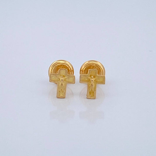 Topos Cruz Cristo 0.7gr / Oro Amarillo 18K %