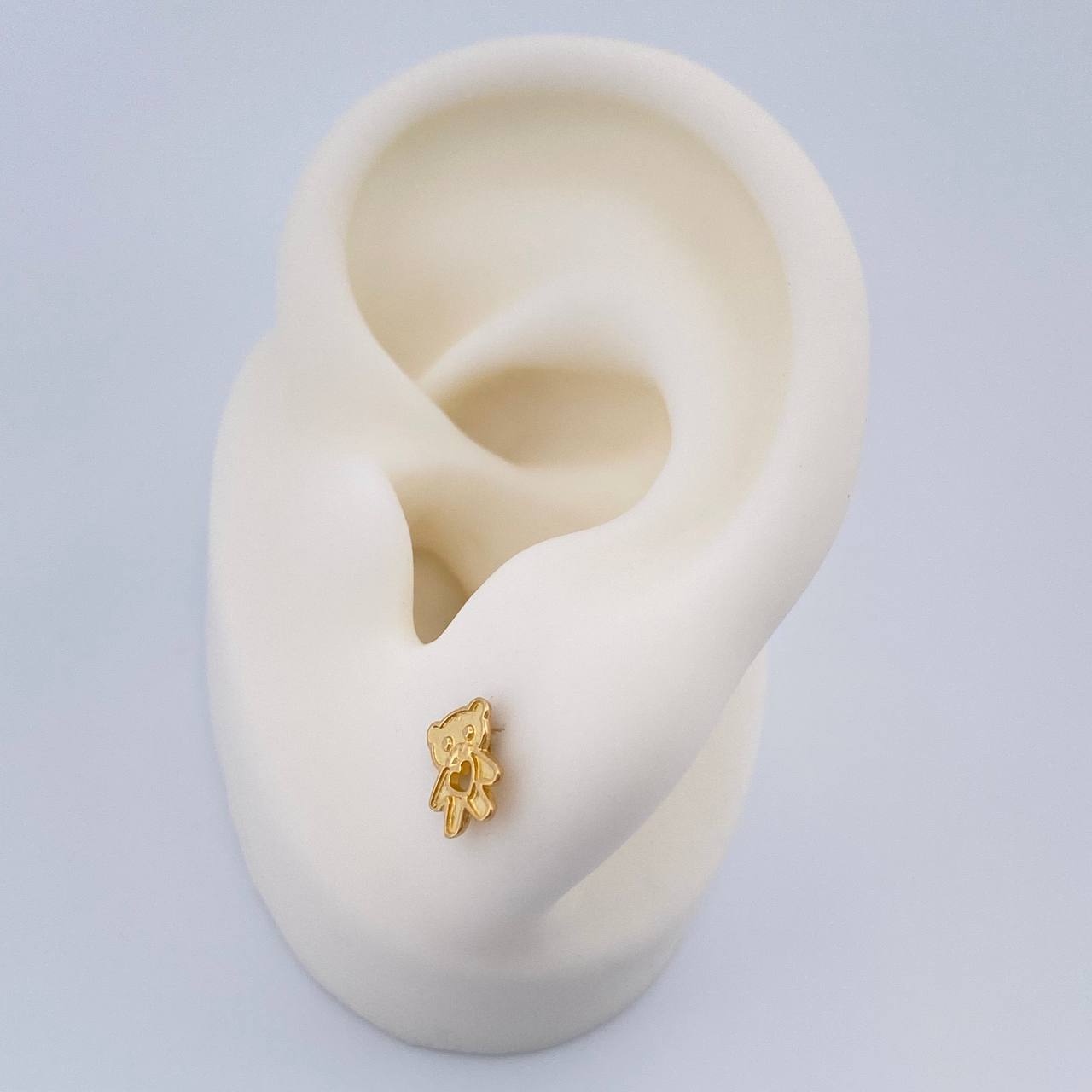 Topos Oso 0.8gr / Oro Amarillo 18K %