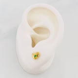 Topos Corazón 1 g / in / 5.86 mm Oro Amarillo 18K