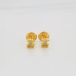 Topos Oso Ts 0.65 g / in / 2 mm Oro Amarillo 18K