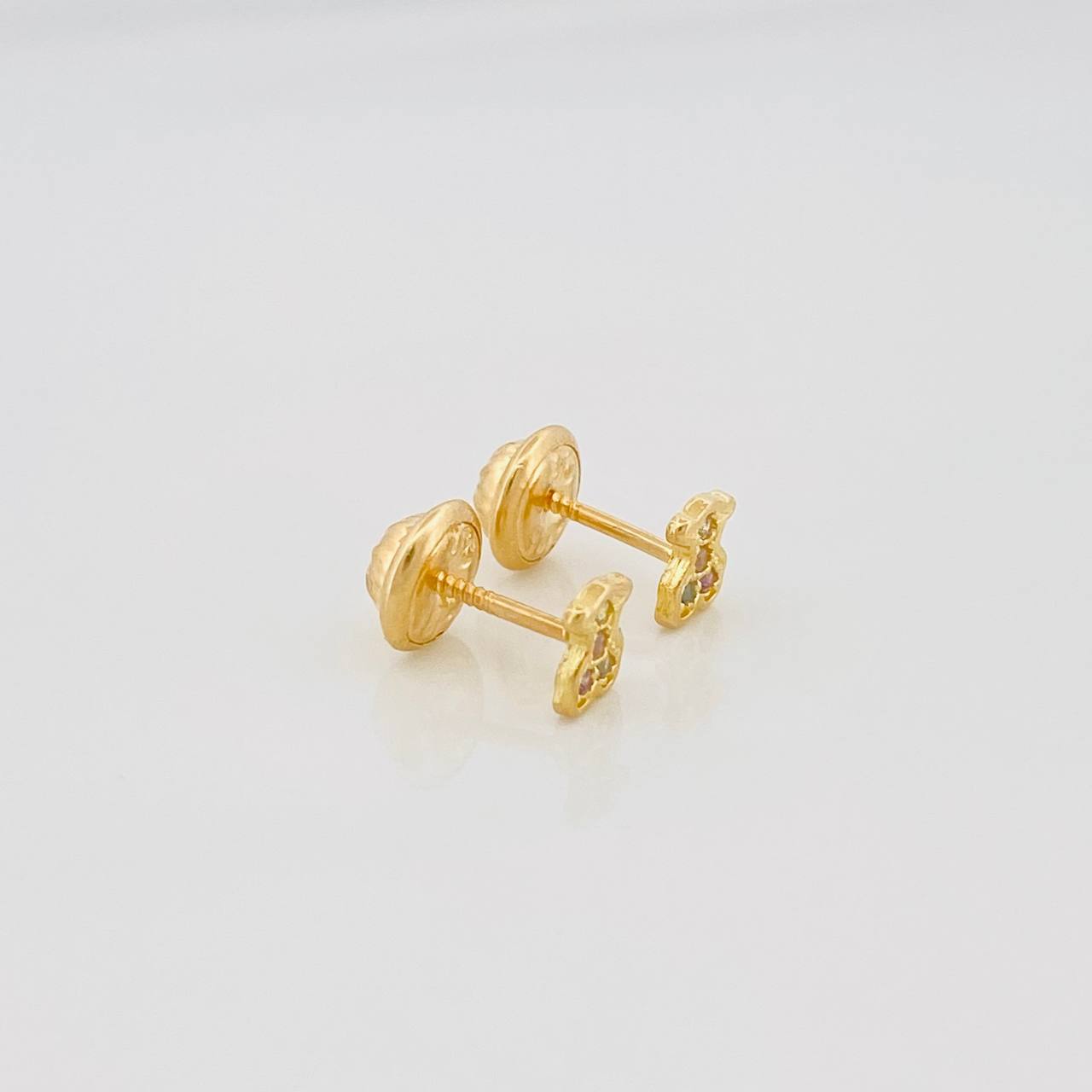 Topos Oso Ts 0.65 g / in / 2 mm Oro Amarillo 18K