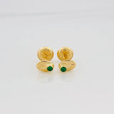 Topos Grano De Cafe 0.65 g / in / 2.25 mm Oro Amarillo 18K