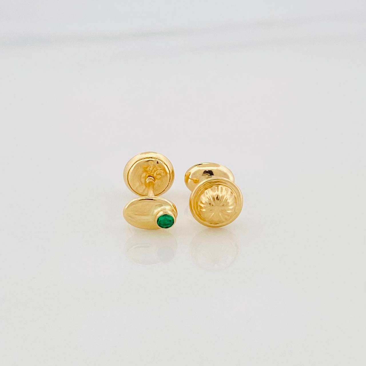 Topos Grano De Café 0.65 g / in / 4.23 mm Oro Amarillo 18K