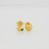 Topos Grano De Cafe 0.65 g / in / 2.25 mm Oro Amarillo 18K