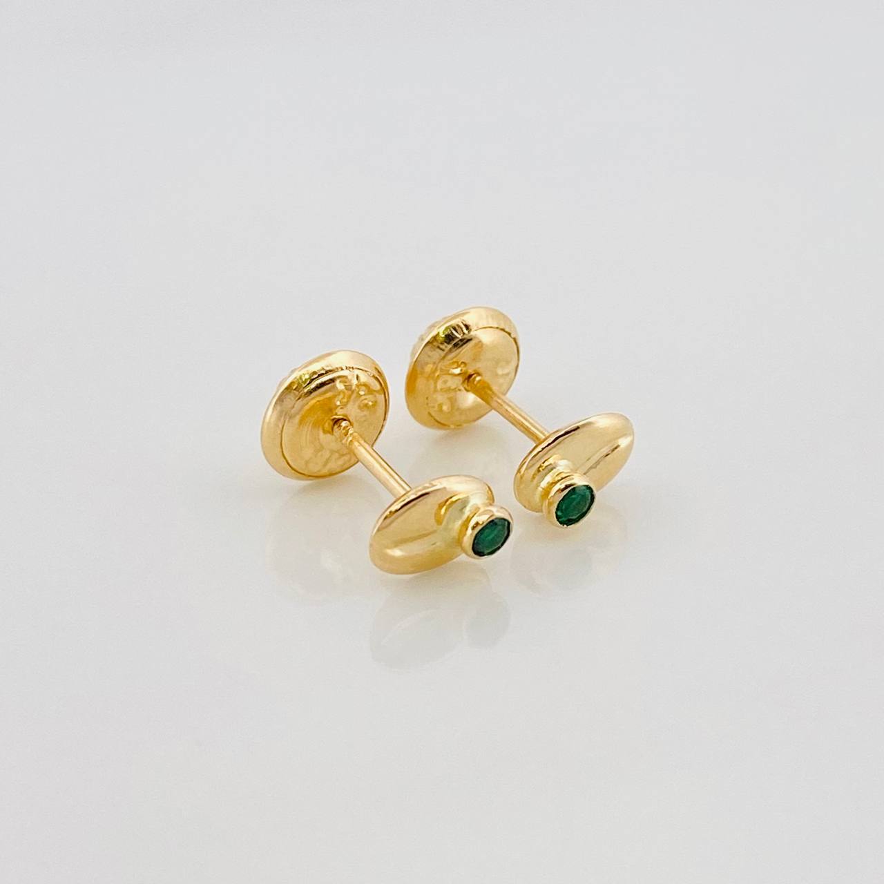 Topos Grano De Café 0.65 g / in / 4.23 mm Oro Amarillo 18K