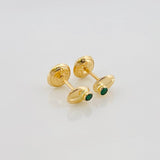 Topos Grano De Café 0.65 g / in / 4.23 mm Oro Amarillo 18K