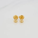 Topos Gc 0.5 g / in / 2.5 mm Oro Amarillo 18K
