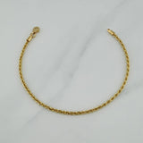 Pulso Lazo 1.75 g / 7 1/2 in / 2.5 mm Oro Amarillo 18K