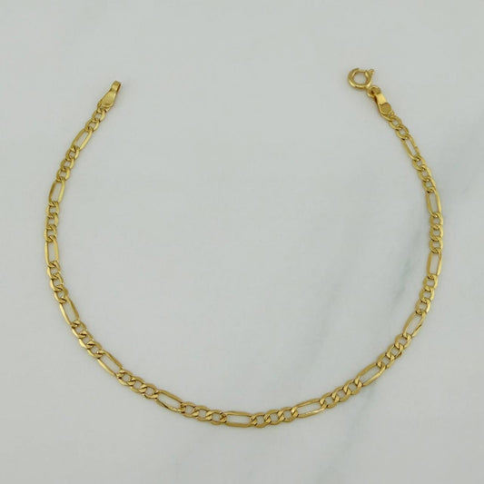 Pulso Figaro 1.2 g / 7 1/2 in / 1 mm Oro Amarillo 18K
