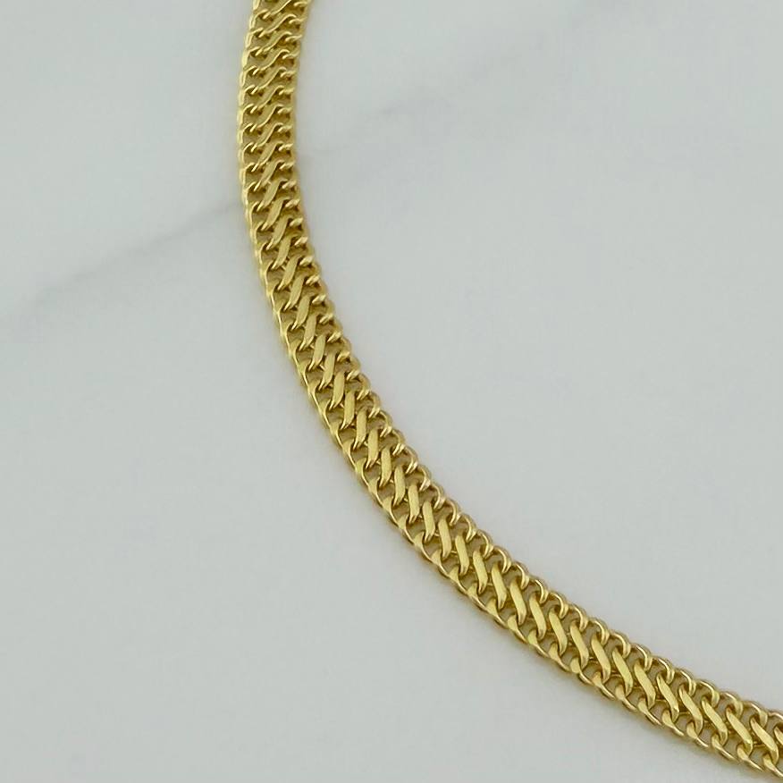 Pulso Chino 1.65 g / 7 1/2 in / 2.8 mm Oro Amarillo 18K