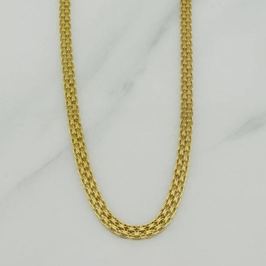 Bismark Chain 5.55 g / 23 1/2 in / 3.54 mm Yellow Gold 18K