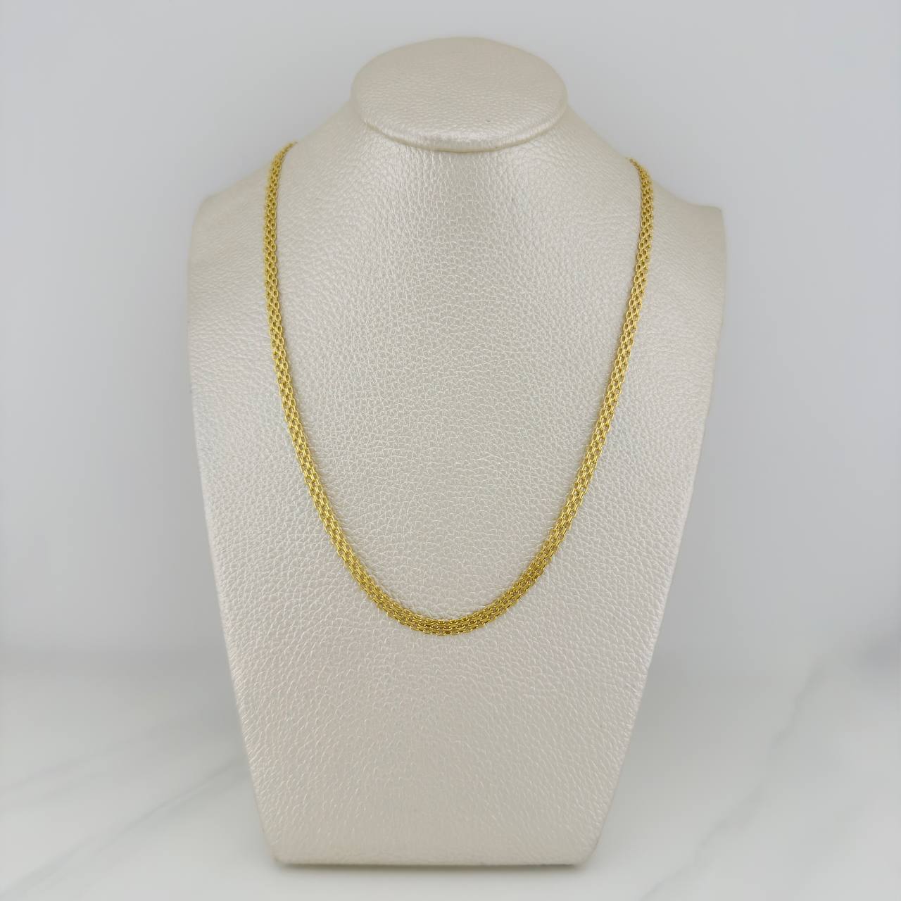Cadena China 4.4 g / 17 3/4 in / 3.56 mm Oro Amarillo 18K