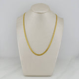Cadena China 4.4 g / 17 3/4 in / 3.56 mm Oro Amarillo 18K