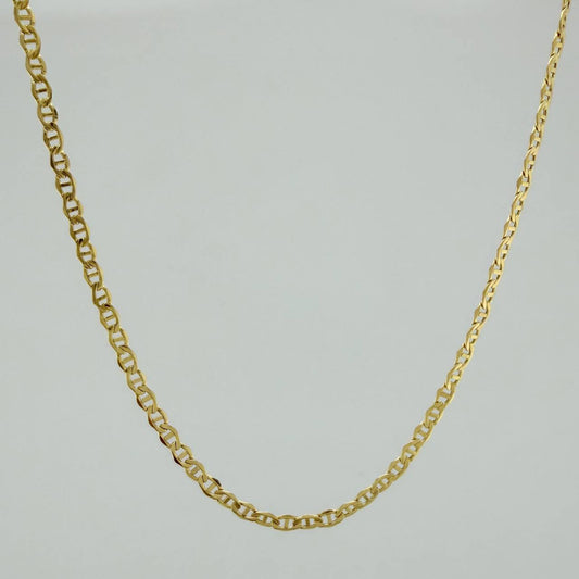 Cadena Escalera 3.35 g / 23 1/2 in / 1 mm Oro Amarillo 18K