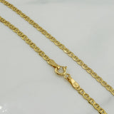 Cadena Escalera 3.3 g / 23 1/2 in / 1 mm Oro Amarillo 18K