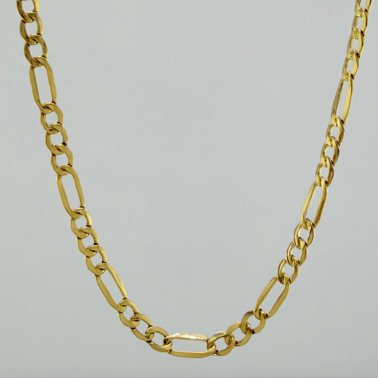 Cadena Figaro 2.65 g / 19 3/4 in / 2.3 mm Oro Amarillo 18K