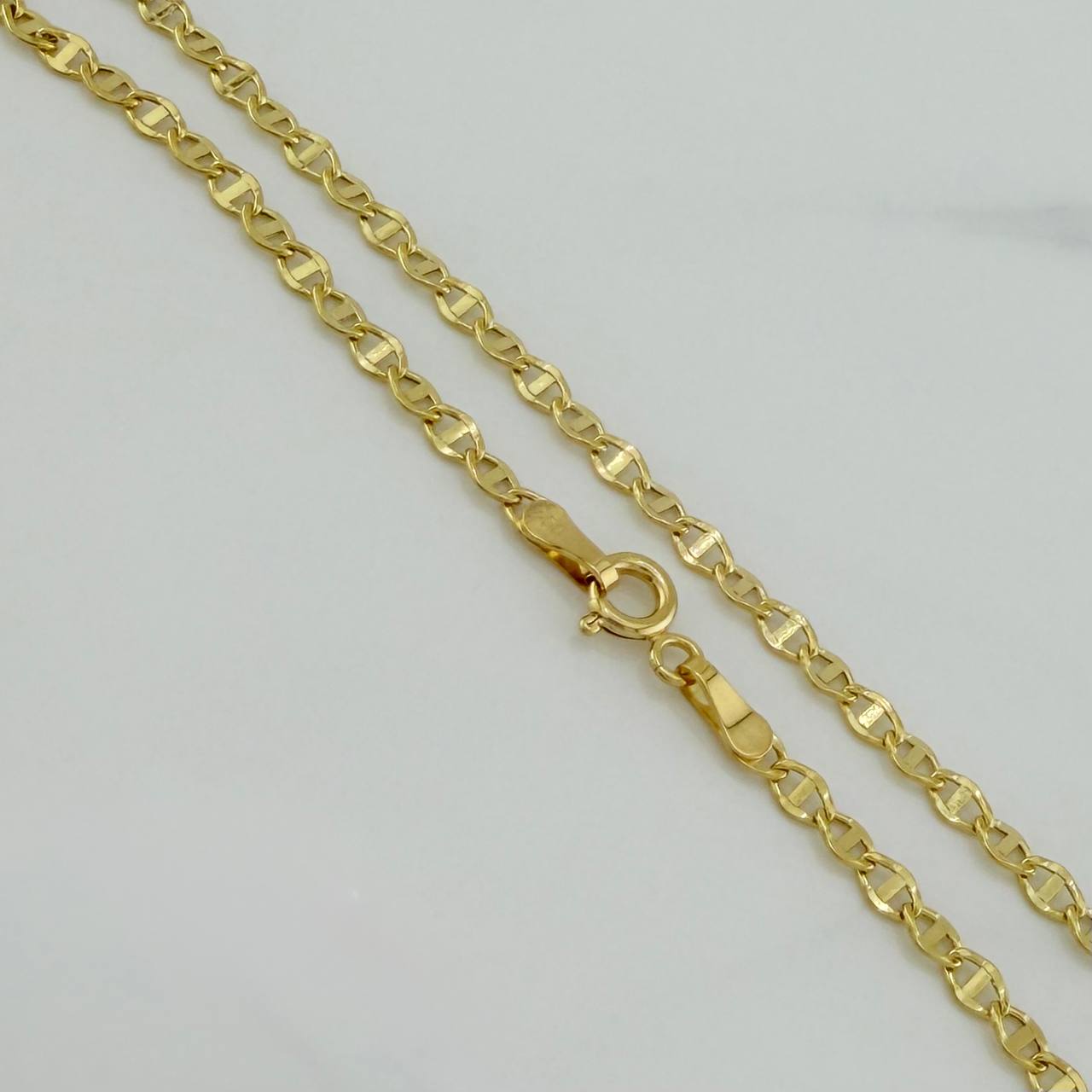 Cadena Marinera 3.1 g / 23 1/2 in / 1 mm Oro Amarillo 18K