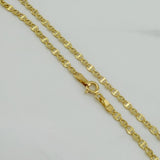 Cadena Marinera 3.1 g / 23 1/2 in / 1 mm Oro Amarillo 18K