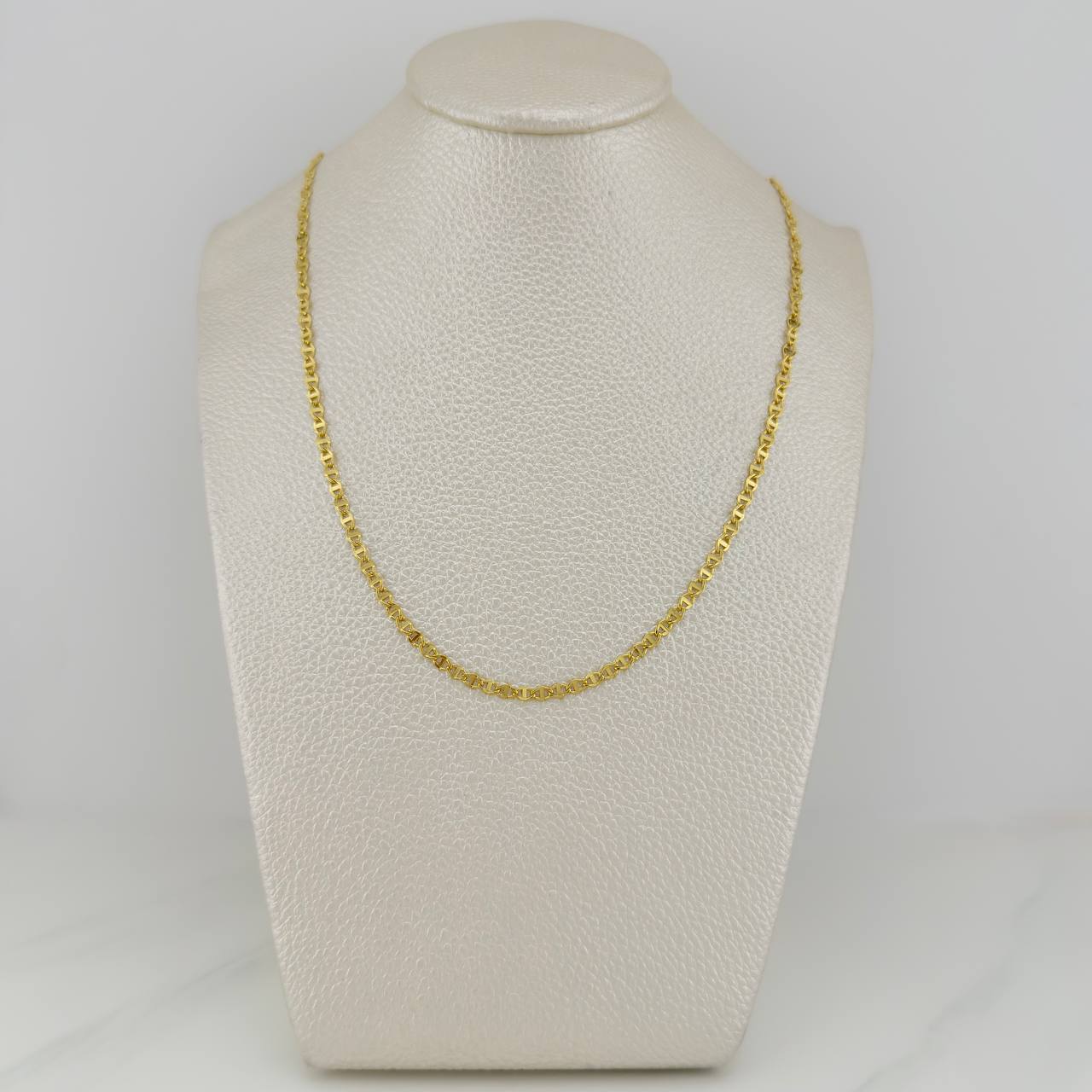 Cadena Marinera 3.1 g / 23 1/2 in / 1 mm Oro Amarillo 18K