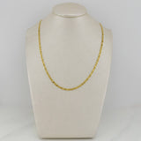Cadena Marinera 3.1 g / 23 1/2 in / 1 mm Oro Amarillo 18K