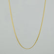Cadena China 3.15 g / 19 3/4 in / 2.05 mm Oro Amarillo 18K