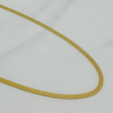 Cadena China 3.65 g / 23 1/2 in / 1.1 mm Oro Amarillo 18K