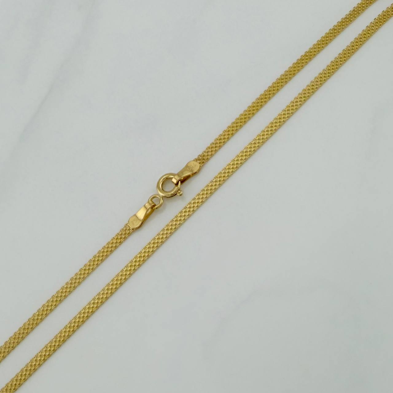 Cadena China 3.15 g / 19 3/4 in / 2.05 mm Oro Amarillo 18K
