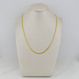Cadena China 3.15 g / 19 3/4 in / 2.05 mm Oro Amarillo 18K