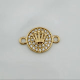 Charm Crown 1.25 g / 3/4 in 18K Yellow Gold