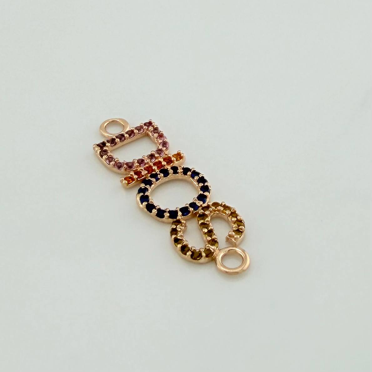 Charm God 1.1 g / 1 in 18K Rose Gold