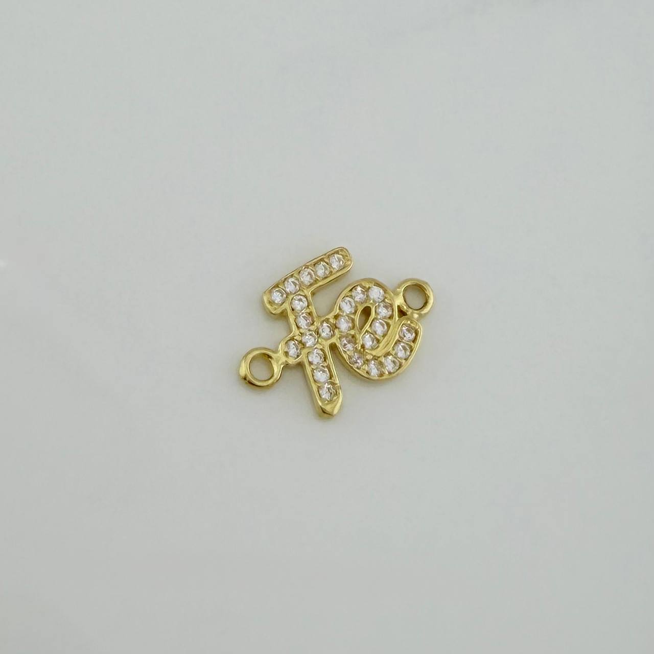 Herraje Fe 1 g / 1/2 in Oro Amarillo 18K