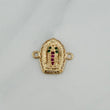Charm Virgin of Guadalupe 1 g / 1/2 in 18K Yellow Gold