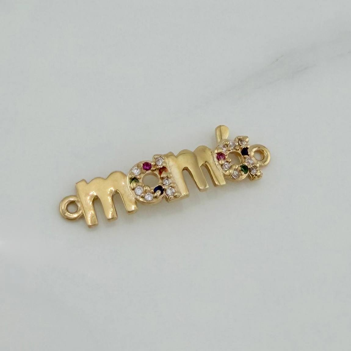 Charm Mama 1.1 g / 1 in 18K Yellow Gold