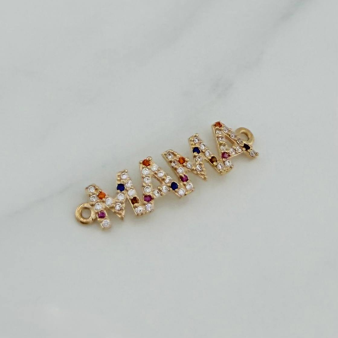 Charm Mama 1.25 g / 1 1/4 in 18K Yellow Gold
