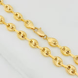 Cadena GC Diamantada 23.25g / 24 in / 8.11mm Oro Amarillo 18K