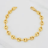 Pulso Rustico GC 9.4g / 8 1/4 in / 8.1mm Oro Amarillo 18K